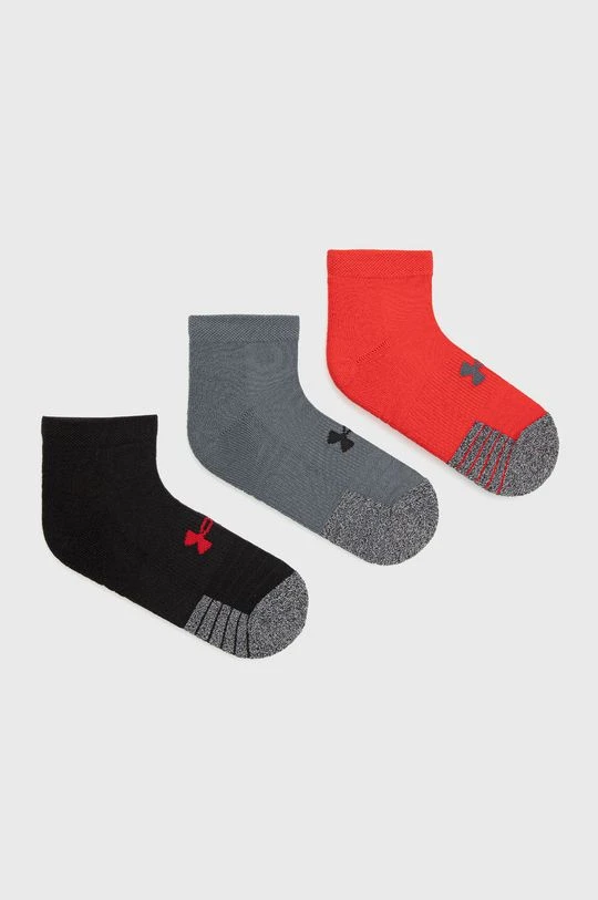 Ανδρικά Κάλτσες Under Armour (3-pack) χρώμα: κόκκινο