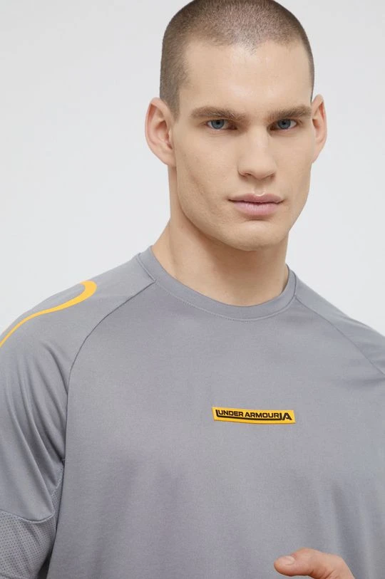Ανδρικά Μπλουζάκια Μπλουζάκι Under Armour γκρι - Image 4
