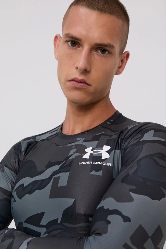 Ανδρικά Μακρυμάνικα Longsleeve Under Armour χρώμα: μαύρο - Image 4