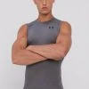 Ανδρικά Αμάνικα Μπλουζάκι Under Armour χρώμα: γκρι