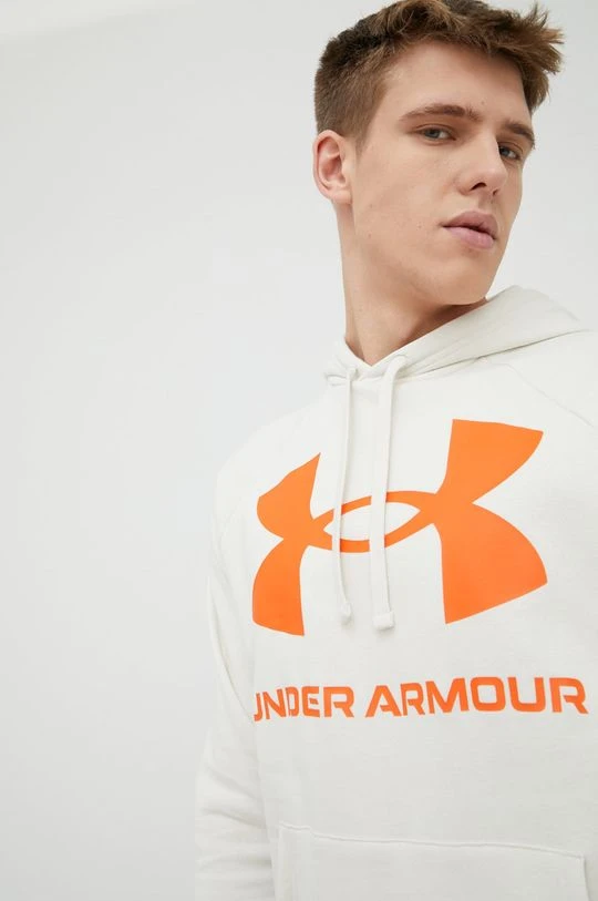 Ανδρικά Χωρίς φερμουάρ Μπλούζα Under Armour μπεζ