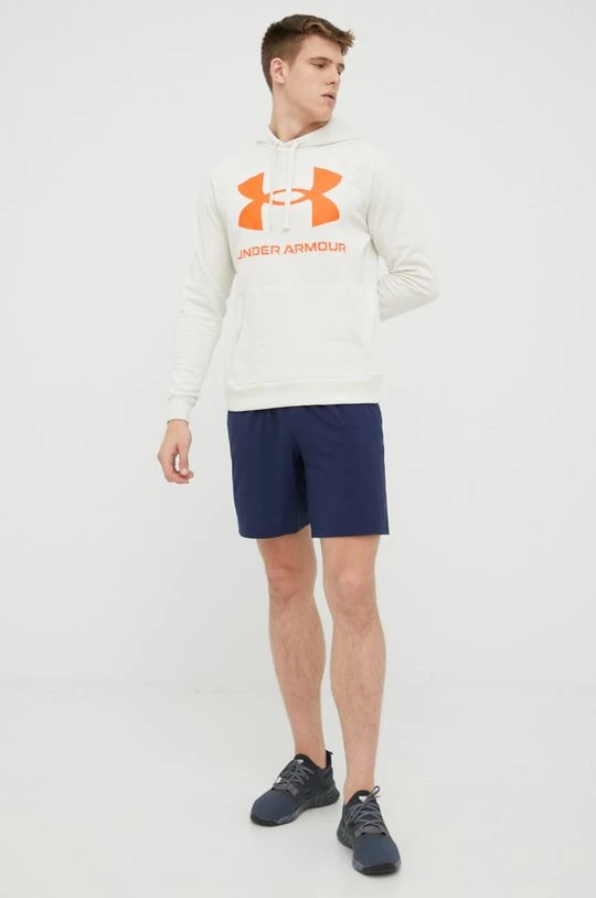 Ανδρικά Χωρίς φερμουάρ Μπλούζα Under Armour μπεζ - Image 2