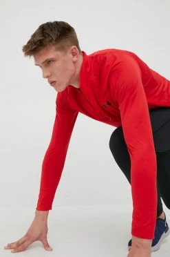 Ανδρικά Χωρίς φερμουάρ Longsleeve Under Armour κόκκινο