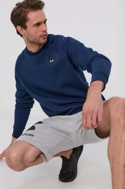 Ανδρικά Χωρίς φερμουάρ Μπλούζα Under Armour χρώμα: ναυτικό μπλε