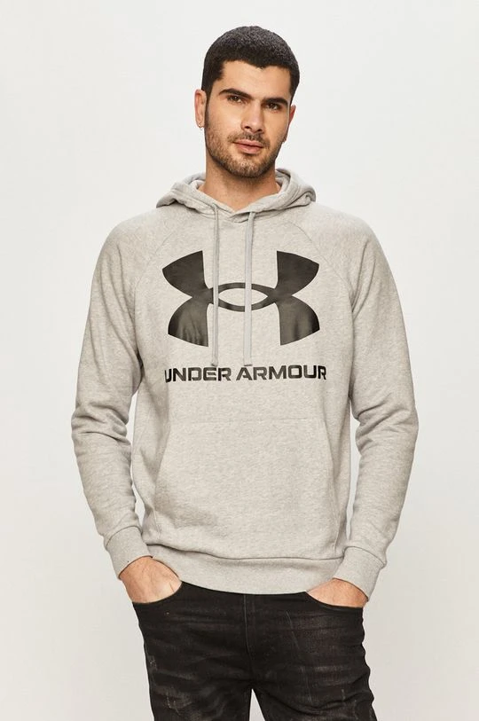 Ανδρικά Χωρίς φερμουάρ Μπλούζα Under Armour χρώμα: γκρι - Image 4