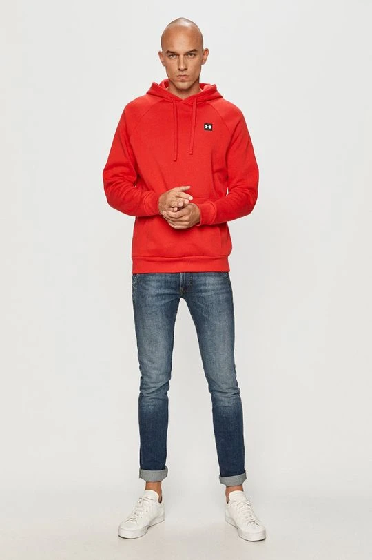 Ανδρικά Χωρίς φερμουάρ Under Armour - Μπλούζα κόκκινο - Image 2
