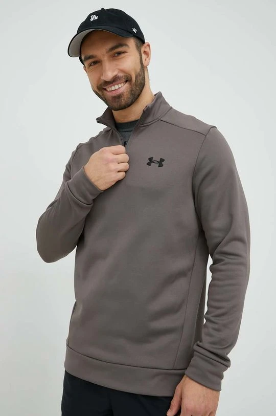 Ανδρικά Χωρίς φερμουάρ Μπλούζα Under Armour καφέ, - Image 2