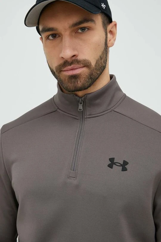 Ανδρικά Χωρίς φερμουάρ Μπλούζα Under Armour καφέ, - Image 4