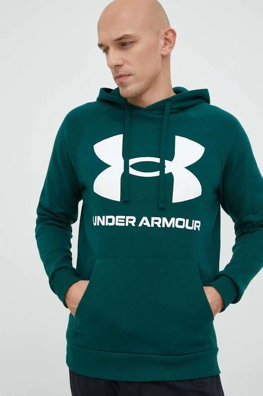 Ανδρικά Χωρίς φερμουάρ Μπλούζα Under Armour πράσινο - Image 4
