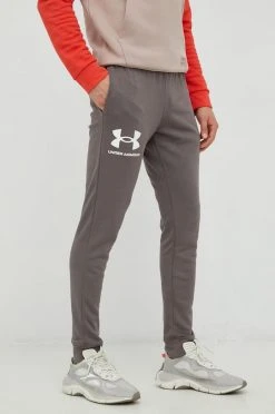 Ανδρικά Παντελόνια φόρμας Παντελόνι Under Armour καφέ