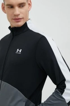 Ανδρικά Με φερμουάρ Μπλούζα Under Armour μαύρο,
