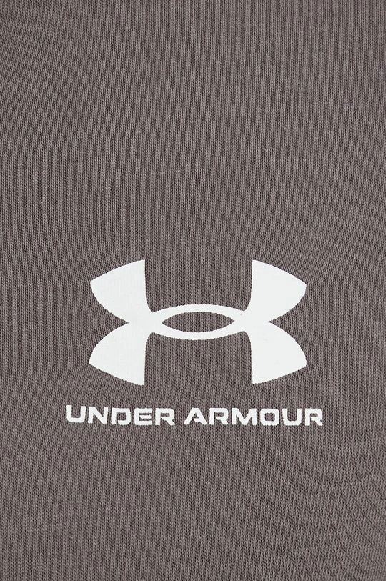Ανδρικά Με φερμουάρ Μπλούζα Under Armour καφέ, με κουκούλα - Image 5