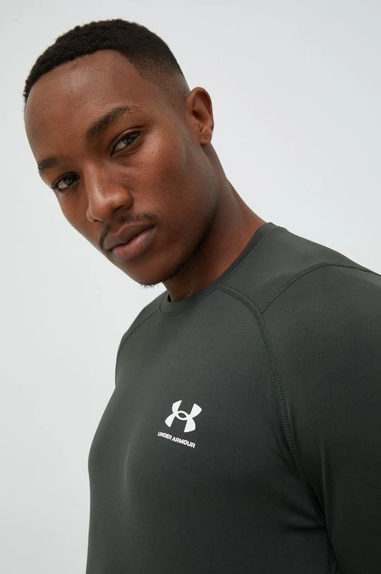 Ανδρικά Μακρυμάνικα Προπόνηση μακρυμάνικο Under Armour πράσινο - Image 4