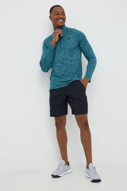 Ανδρικά Χωρίς φερμουάρ Μπλούζα Under Armour πράσινο, - Image 2