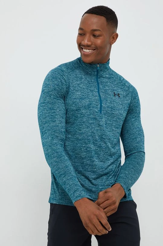 Ανδρικά Χωρίς φερμουάρ Μπλούζα Under Armour πράσινο, - Image 4