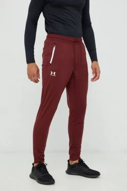 Ανδρικά Παντελόνια φόρμας Παντελόνι Under Armour καφέ