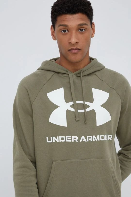 Ανδρικά Χωρίς φερμουάρ Μπλούζα Under Armour πράσινο - Image 4
