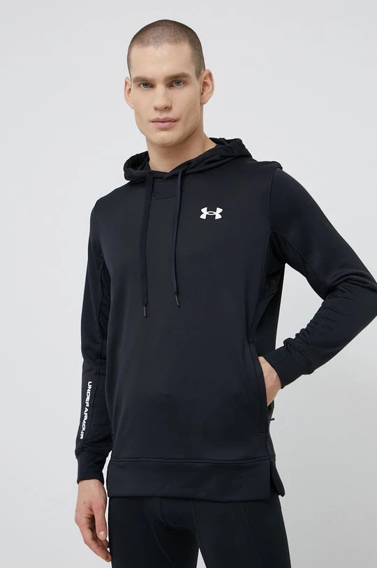 Ανδρικά Χωρίς φερμουάρ Μπλούζα Under Armour χρώμα: μαύρο
