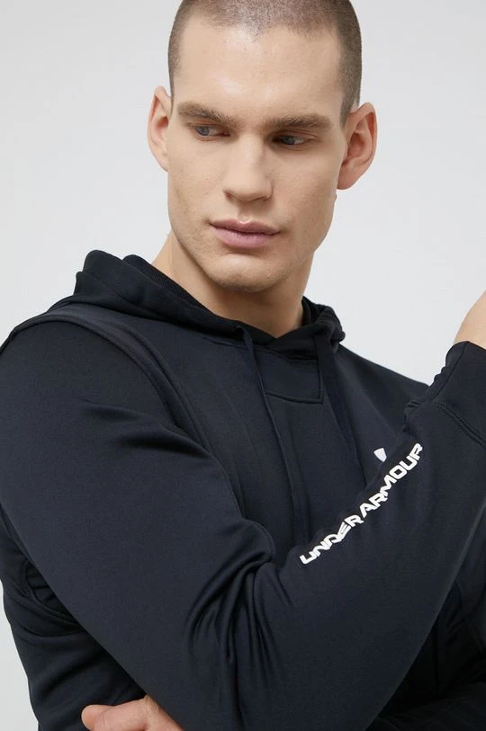 Ανδρικά Χωρίς φερμουάρ Μπλούζα Under Armour χρώμα: μαύρο - Image 4