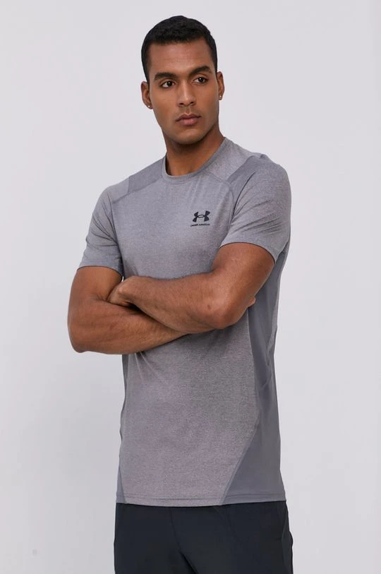 Ανδρικά Μπλουζάκια Μπλουζάκι προπόνησης Under Armour γκρι