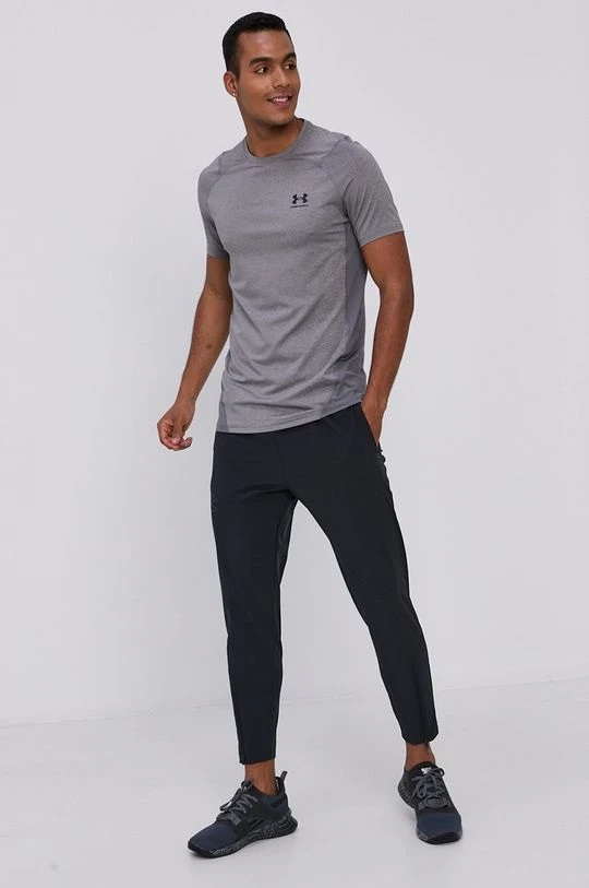 Ανδρικά Μπλουζάκια Μπλουζάκι προπόνησης Under Armour γκρι - Image 2