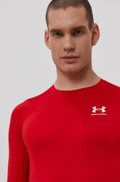 Ανδρικά Μακρυμάνικα Longsleeve Under Armour χρώμα: κόκκινο