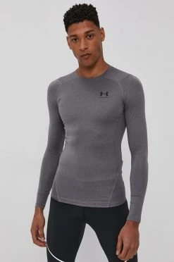 Ανδρικά Μακρυμάνικα Longsleeve Under Armour χρώμα: γκρι