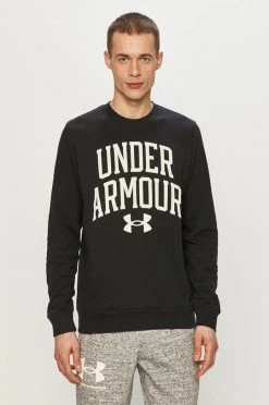 Ανδρικά Χωρίς φερμουάρ Μπλούζα Under Armour χρώμα: μαύρο