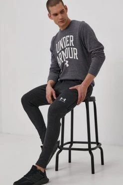 Ανδρικά Χωρίς φερμουάρ Μπλούζα Under Armour χρώμα: γκρι