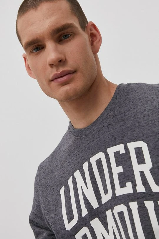 Ανδρικά Χωρίς φερμουάρ Μπλούζα Under Armour χρώμα: γκρι - Image 4